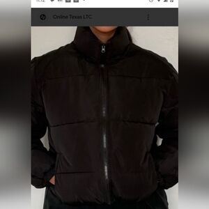 Forever 21 Black Puffer Jacket